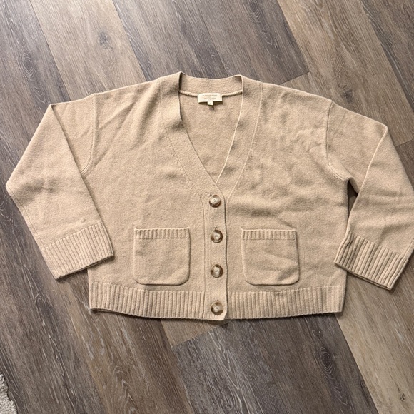 Sezane Jady Cardigan Natural - Size M - Picture 2 of 6